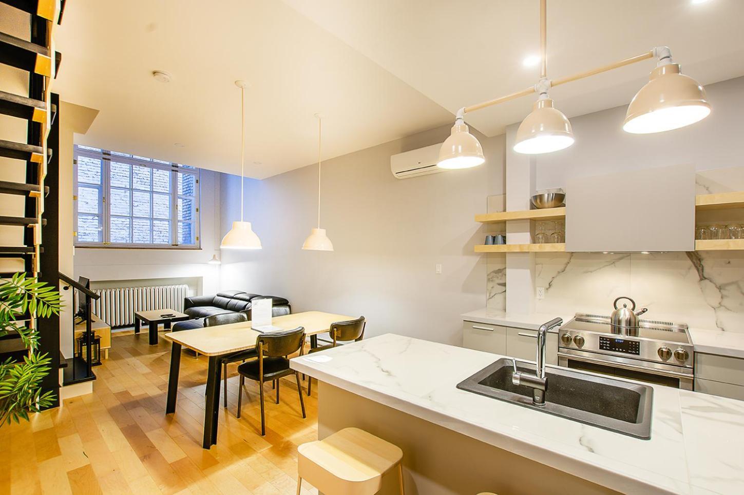 Les Lofts St-Pierre - Par Les Lofts Vieux-Quebec Leilighet Rom bilde
