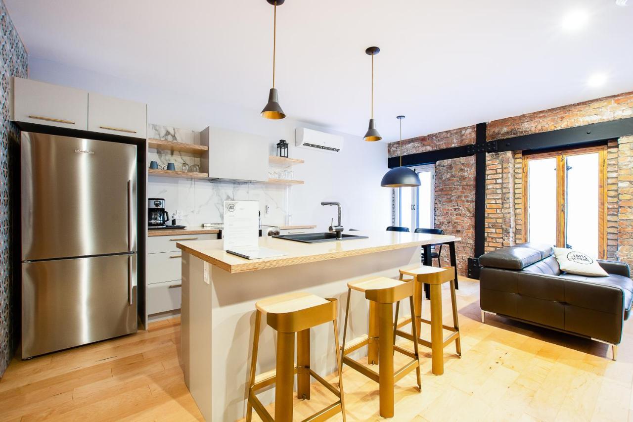Les Lofts St-Pierre - Par Les Lofts Vieux-Quebec Leilighet Rom bilde
